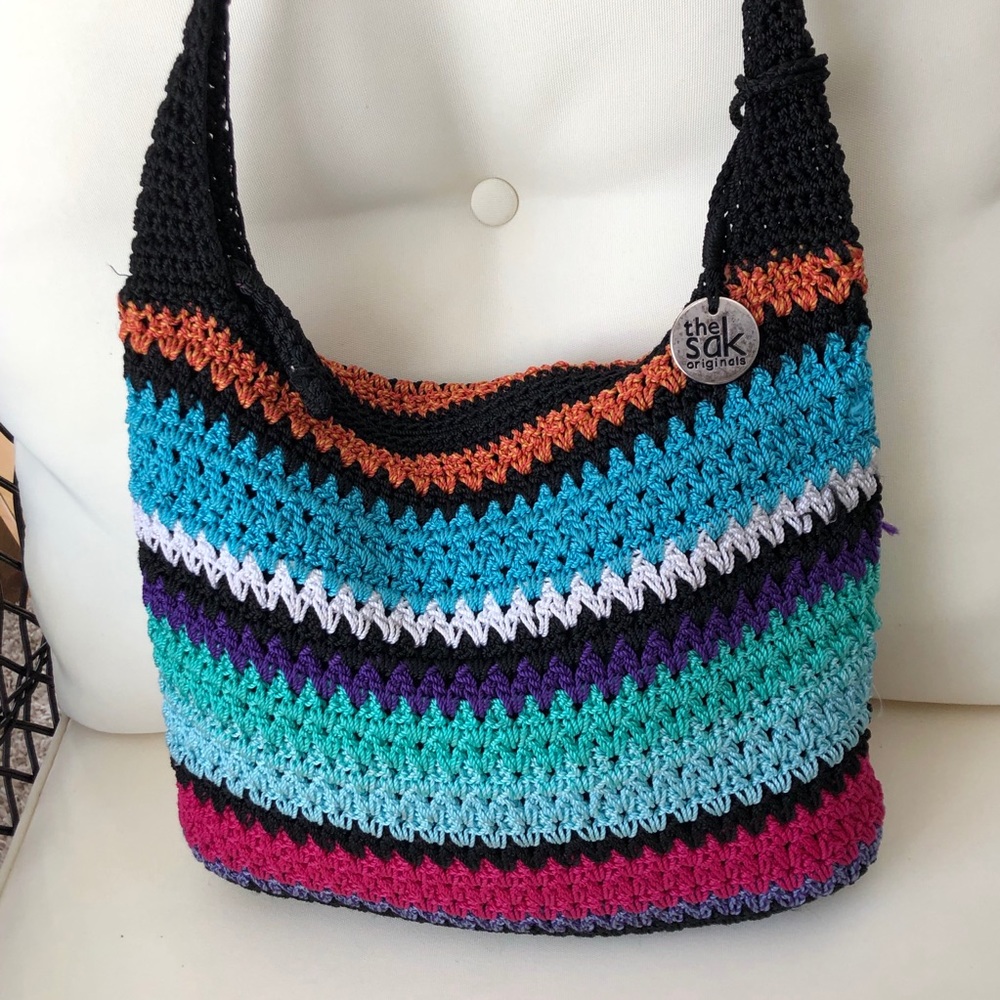 Le Sac Macramé hobo bag.